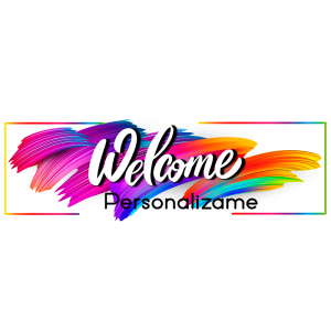 Banner Personalizable Welcome