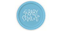 Blue Heart Baby Shower